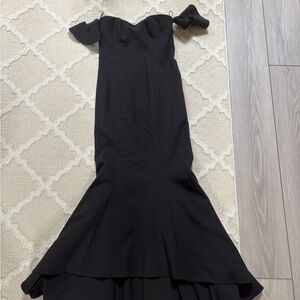 Likely Black Off-Shoulder Gown for Cocktail